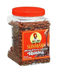 SunMaid Chocolate Covered Raisins Candy: 48-Ounce Tub