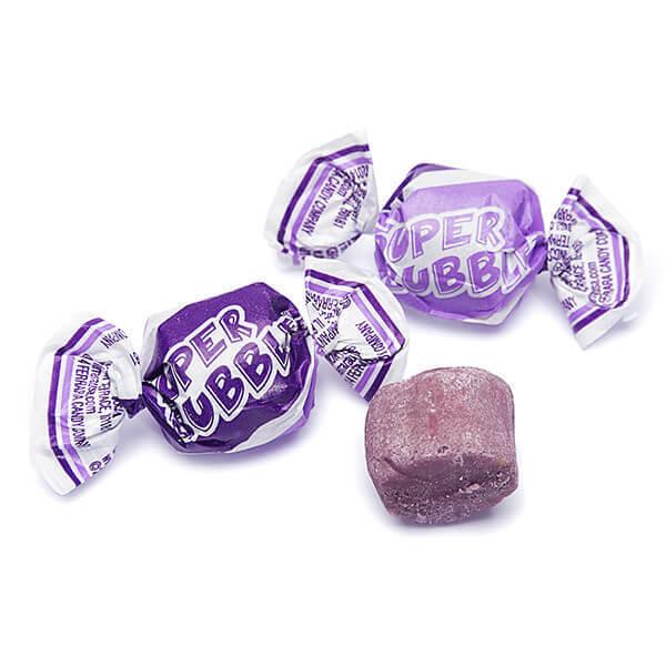 Super Bubble Gum - Grape: 300-Piece Box - Candy Warehouse