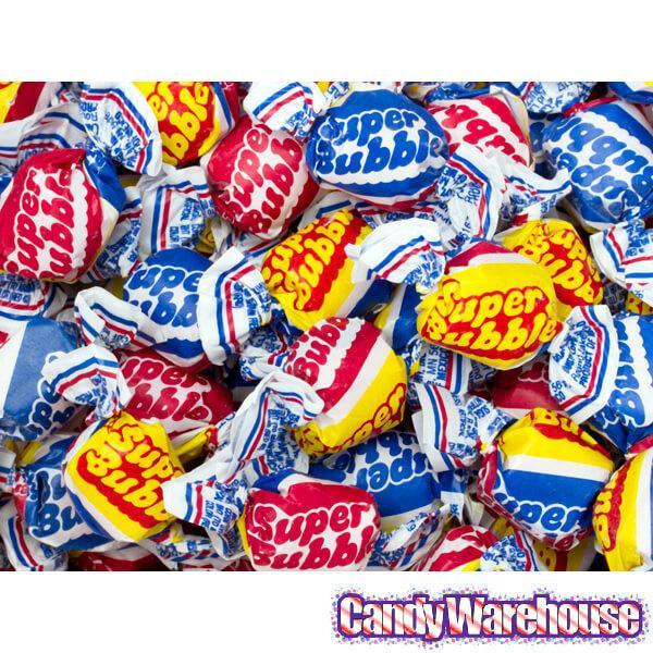 Super Bubble Gum - Original: 300-Piece Tub - Candy Warehouse