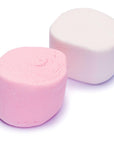 Super Giant Pink & White Marshmallows: 25-Piece Bag - Candy Warehouse