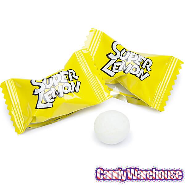 Super Lemon Sour Hard Candy Balls: 3.09-Ounce Bag - Candy Warehouse