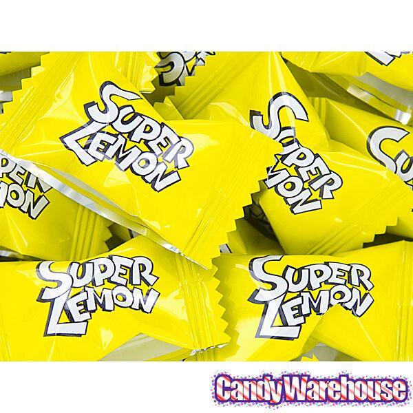 Super Lemon Sour Hard Candy Balls: 3.09-Ounce Bag - Candy Warehouse