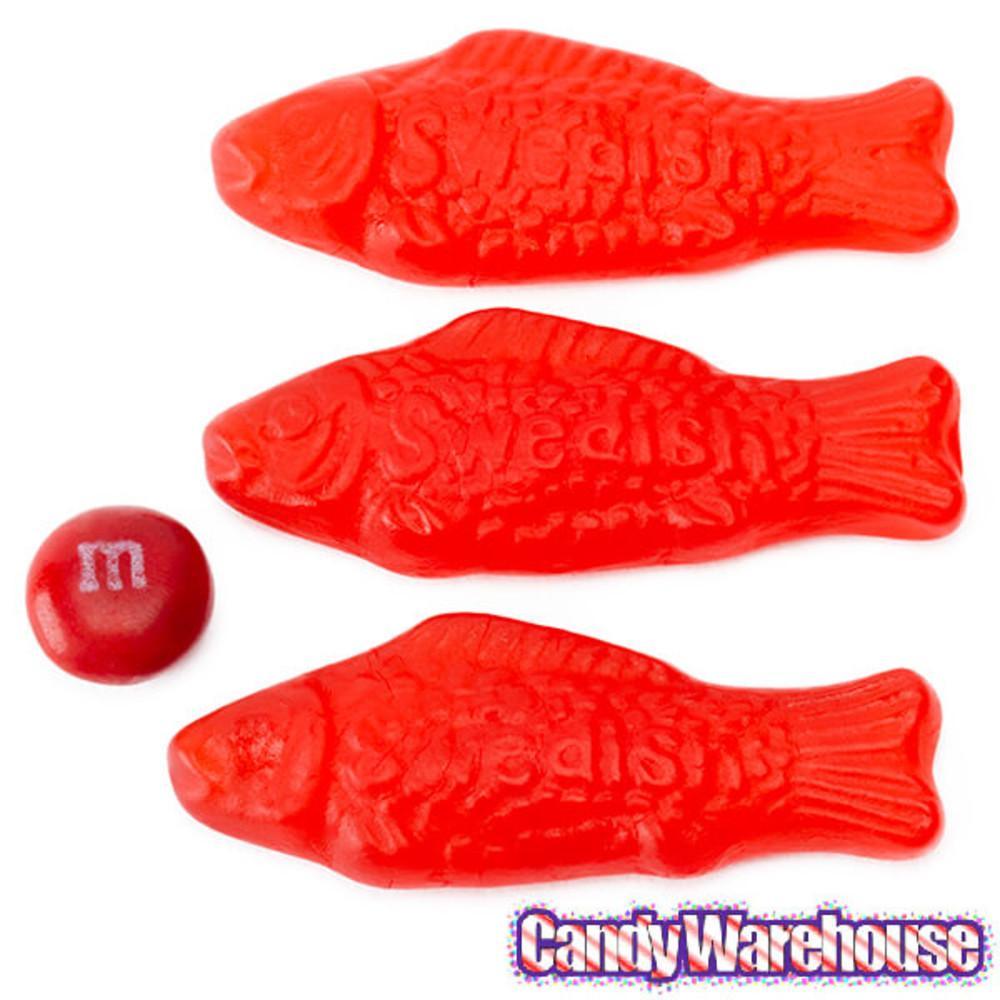 Swedish Fish Candy: 3.75LB Box - Candy Warehouse