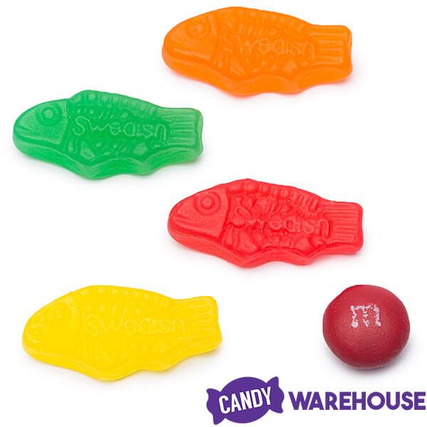 Swedish Fish Candy Assorted 1.8LB Bag - Candy Warehouse