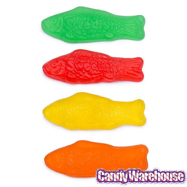 Swedish Fish Candy - Assorted: 5LB Bag - Candy Warehouse