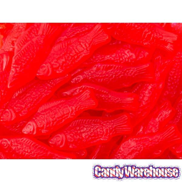 Swedish Fish Candy - Red: 5LB Bag - Candy Warehouse