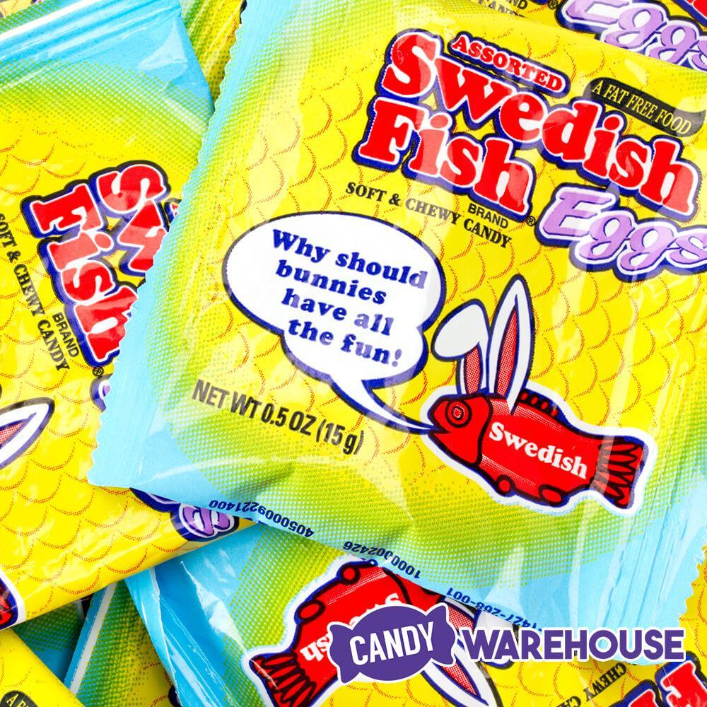 Swedish Fish Eggs Candy Packs: 18-Piece Bag - Candy Warehouse