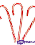 Sweet Nature Candy Canes - Peppermint: 12-Piece Box - Candy Warehouse