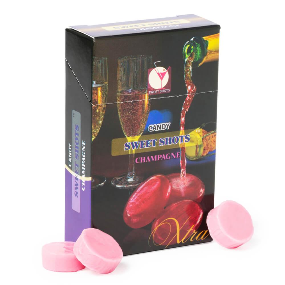 Sweet Shots Champagne Hard Candy - 7-Piece Box - Candy Warehouse