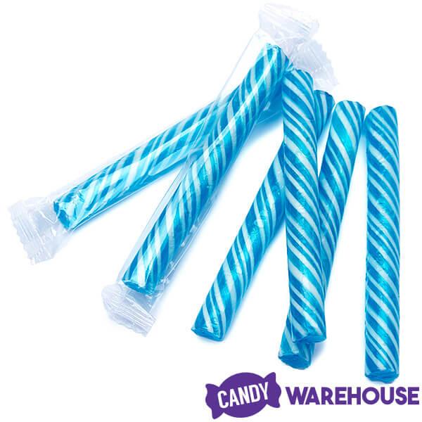 Sweet Spindles Mini Hard Candy Sticks - Blueberry: 50-Piece Jar - Candy Warehouse