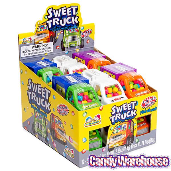 Sweet Truck Candy Filled Vehicles: 12-Piece Box