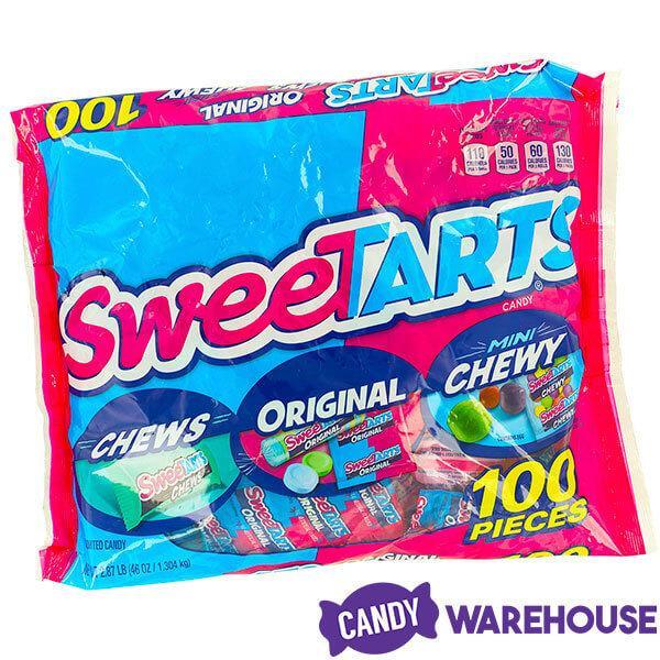 SweeTarts Candy Packs Assortment: 100-Piece Bag - Candy Warehouse