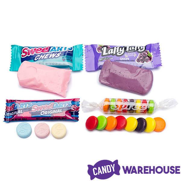 SweeTarts Chews - Spree - Laffy Taffy - SweeTarts Candy Assortment: 185-Piece Bag - Candy Warehouse