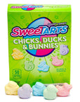 SweeTarts Chicks - Ducks - Bunnies Candy 1.5-Ounce Packs: 27-Piece Box - Candy Warehouse