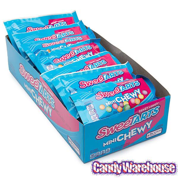 SweeTarts Mini Chewy Candy Packs: 24-Piece Box - Candy Warehouse