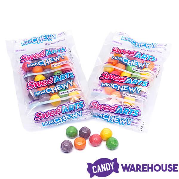 SweeTarts Mini Chewy Candy Snack Packs: 5LB Bag | Candy Warehouse