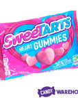 SweeTarts Pink & Purple Hearts Gummies: 11-Ounce Bag