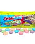 SweeTarts Shockers Chewy Sours Candy Packs: 24-Piece Box - Candy Warehouse