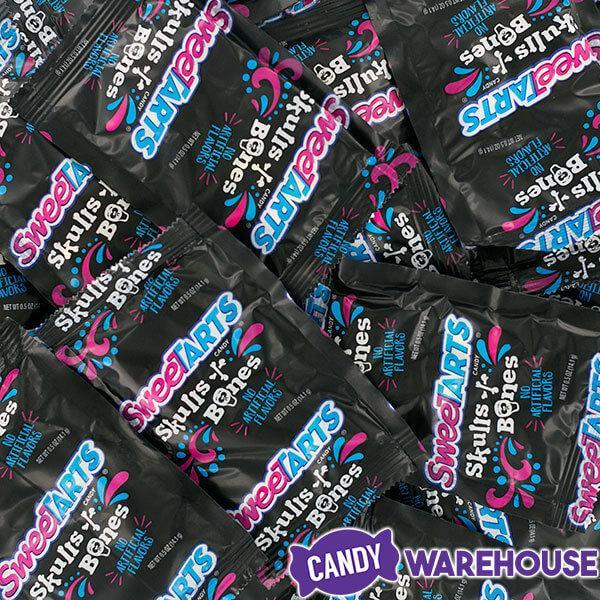 SweeTarts Skulls and Bones Candy Packs: 24-Piece Bag | Candy Warehouse