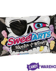 SweeTarts Skulls and Bones Candy Packs: 24-Piece Bag - Candy Warehouse