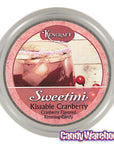 Sweetini Cocktail Rim Sugar - Cranberry: 4-Ounce Tin - Candy Warehouse