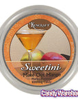 Sweetini Cocktail Rim Sugar - Mango: 4-Ounce Tin