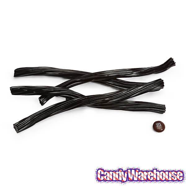 Switzer&#39;s Chewy Licorice Twists - Black: 8-Ounce Bag