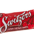 Switzer's Chewy Licorice Twists - Cherry: 8-Ounce Bag