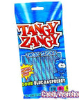 Tangy Zangy Twist Sticks Candy Packs - Sour Blue Raspberry: 12-Piece Box