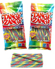 Tangy Zangy Twist Sticks Candy Packs - Sour Wild Fruit: 12-Piece Box - Candy Warehouse