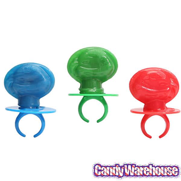 Teenage Mutant Ninja Turtles Lollipop Candy Rings: 24-Piece Display - Candy Warehouse