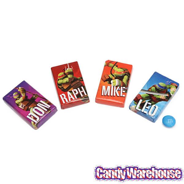 Teenage Mutant Ninja Turtles Mini Milk Chocolate Bars: 15-Piece Bag - Candy Warehouse