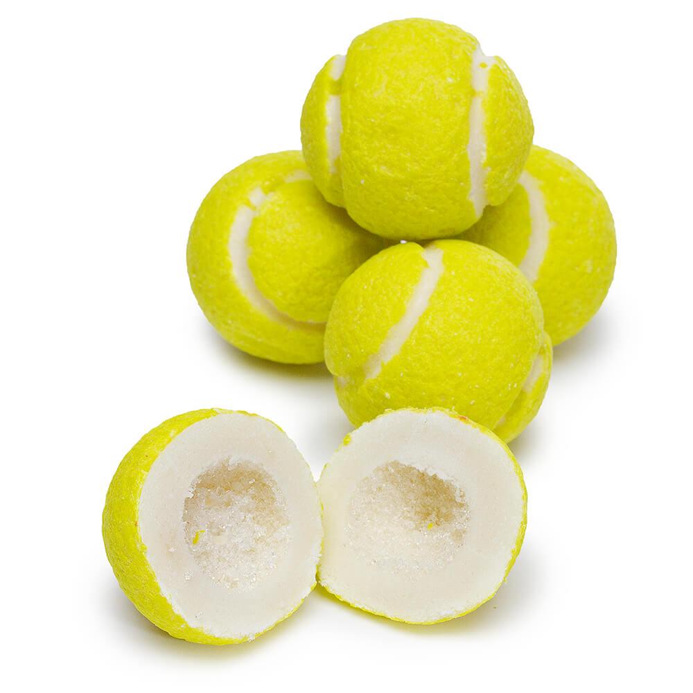 Tennis Balls Sour Bubblegum Tubes: 12-Piece Display - Candy Warehouse