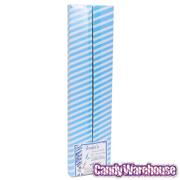 Tesla's Tremendously Tall 3-Ounce Twist Pops - Blueberry: 12-Piece Box - Candy Warehouse