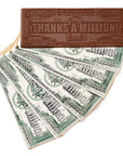 Thank You Million Dollar Chocolate Bars: 50-Piece Case - Candy Warehouse