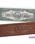 Thank You Million Dollar Chocolate Bars: 50-Piece Case - Candy Warehouse