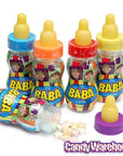 The BaBa Candy Filled Baby Bottles Jumbo Container - Blue