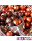 Thompson Autumn Colors Foiled Milk Chocolate Balls: 5LB Bag - Candy Warehouse