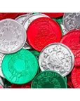 Thompson Foiled Milk Chocolate Christmas Coins: 5LB Bag - Candy Warehouse