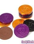 Thompson Foiled Milk Chocolate Halloween Coins: 5LB Bag - Candy Warehouse