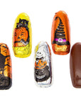 Thompson Foiled Milk Chocolate Halloween Ghosts and Goblins: 5LB Bag - Candy Warehouse