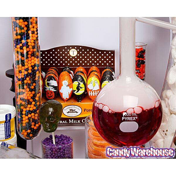 Thompson Foiled Milk Chocolate Halloween Pops: 48-Piece Display - Candy Warehouse