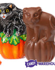 Thompson Foiled Milk Chocolate Jack-O-Kitty Cats: 24-Piece Display - Candy Warehouse