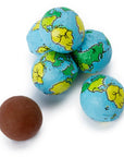 Thompson Globe Foiled Milk Chocolate Earth Balls: 5LB Bag - Candy Warehouse