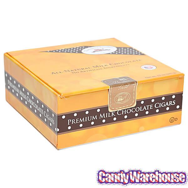 Thompson Premium Milk Chocolate Cigars - Girl: 12-Piece Box - Candy Warehouse