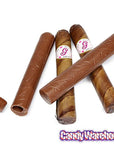 Thompson Premium Milk Chocolate Cigars - Girl: 12-Piece Box - Candy Warehouse