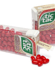 Tic Tac Cinnamon Spice Dispensers: 12-Piece Box - Candy Warehouse