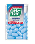 Tic Tac Powermint Dispensers: 12-Piece Box