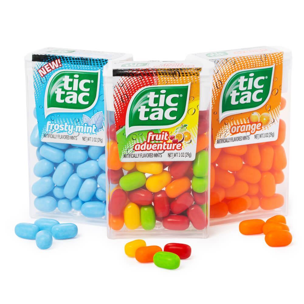 Tic Tac Variety Pack: 12-Piece Box - Candy Warehouse