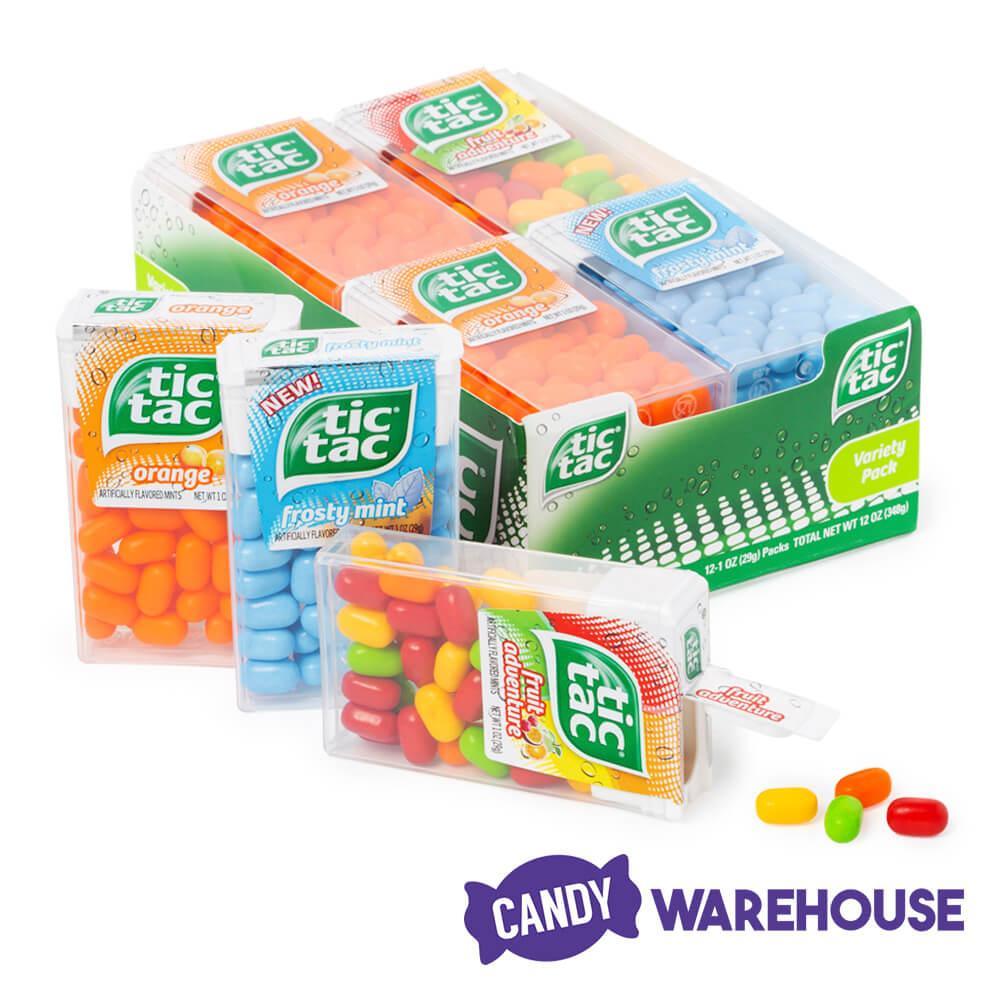 Tic Tac Variety Pack: 12-Piece Box - Candy Warehouse